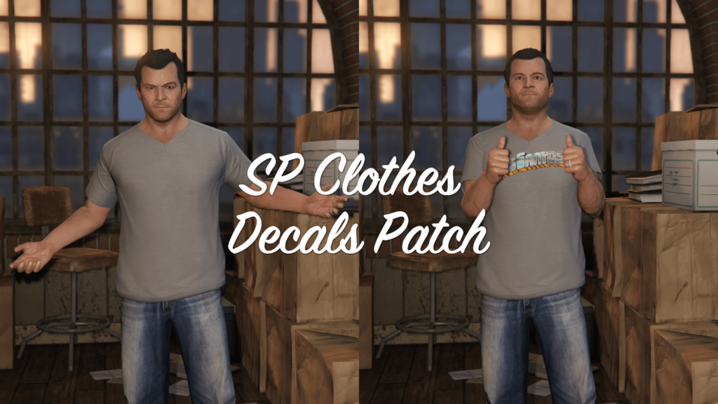 SP Clothes Decals Patch