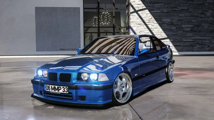 BMW E36 M3 Estoril Blue